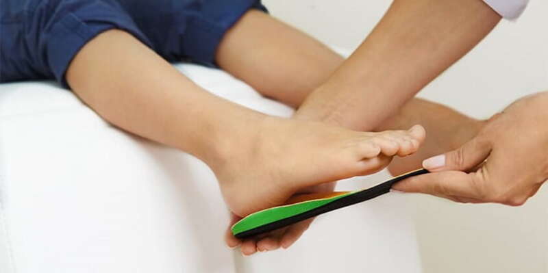 استفاده از پروتزها برای درمان درد مچ پا