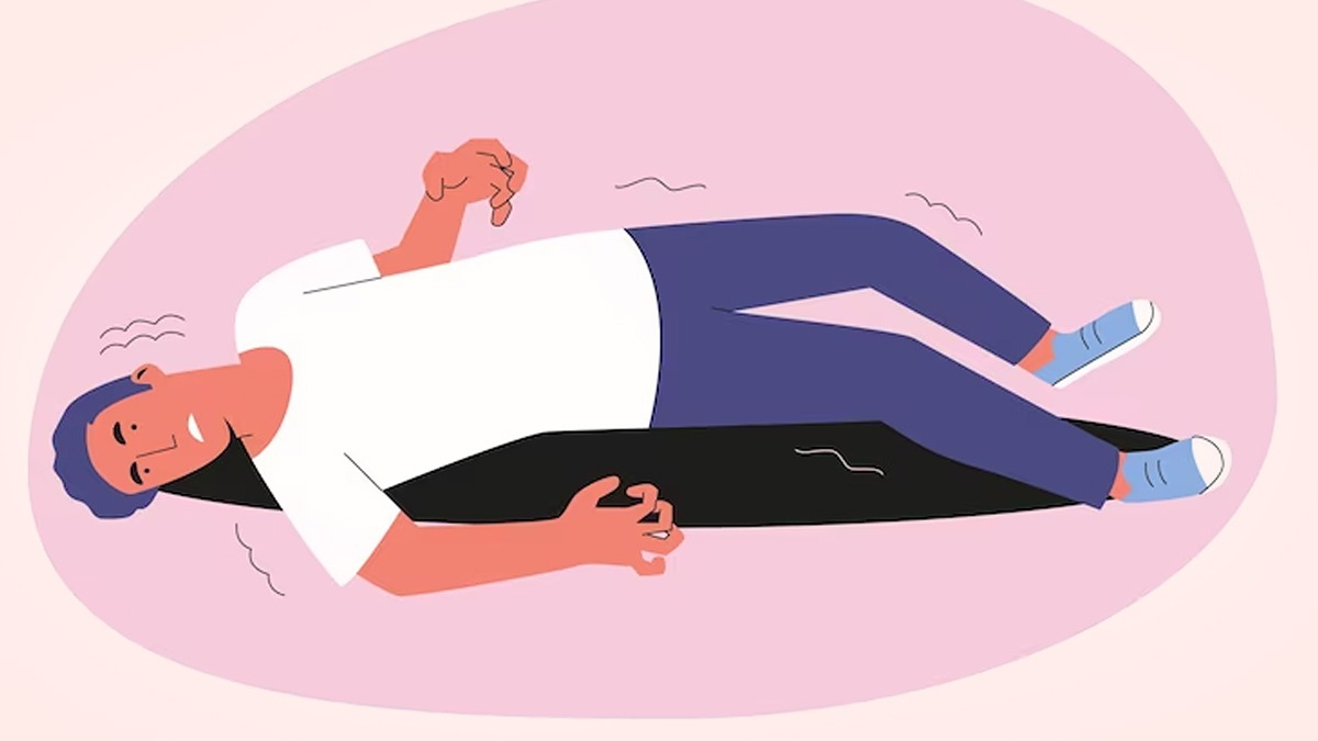 شوک از خواب پریدن از ارتفاع