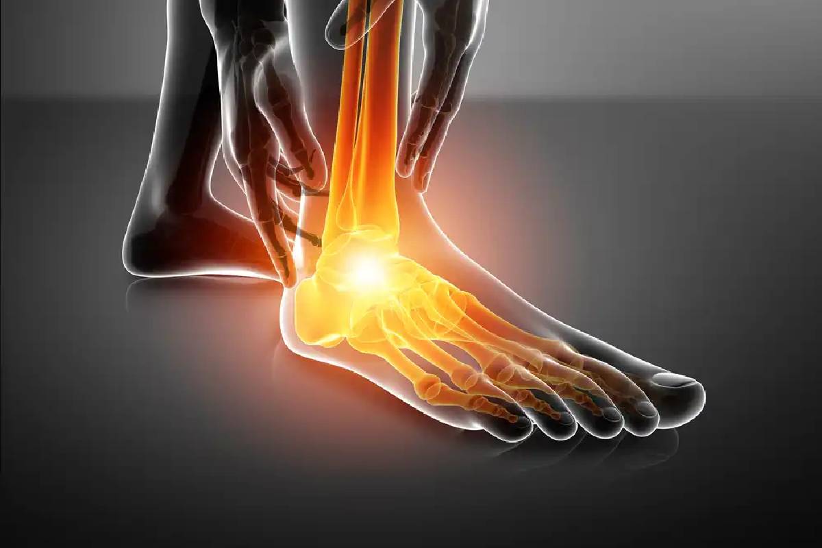 علت درد روی پا