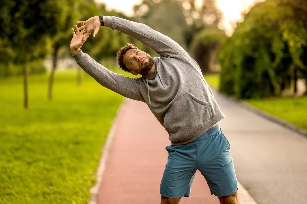 کشش عضلات کمر