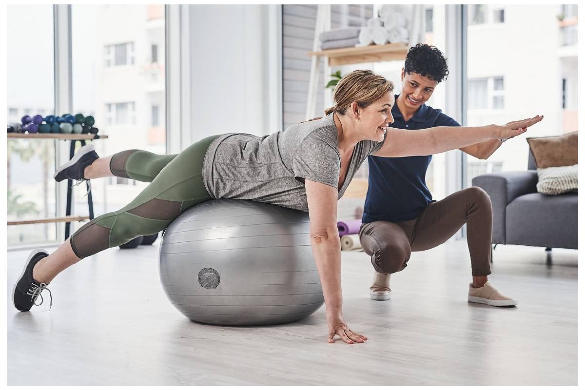 تمرینات لاغری با فیزیوتراپی