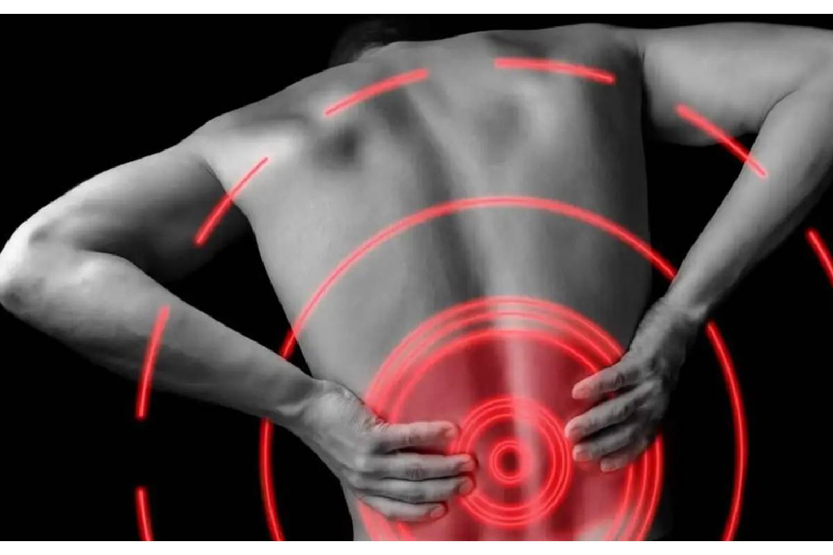 درد وسط ستون فقرات